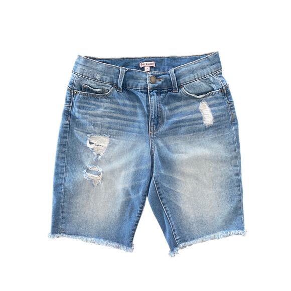 JUICY COUTURE BERMUDA SHORTS SIZE 4 - Picture 1 of 8